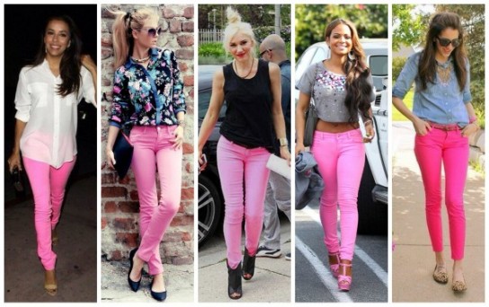 С чем носить розовые брюки: 5 образов от стилиста!