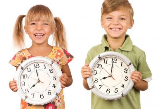 Учим детей определения времени в возрасте от 6-7 лет.