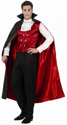 Над маскарадным костюмом графа Дракулы придется попотеть, чтобы собрать его в единый безукоризненный ансамбль