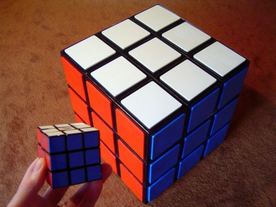 Собрать однажды кубик Рубика 
