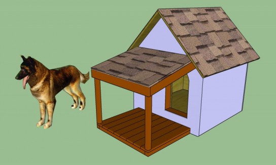 Как определиться с размером будки для собаки?