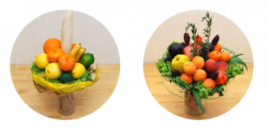 Поэтапная инструкция по созданию композиций с фруктам
